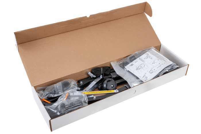 Peruzzo Cruising – Fahrradträger für die Anhängerkupplung (Schwarz)