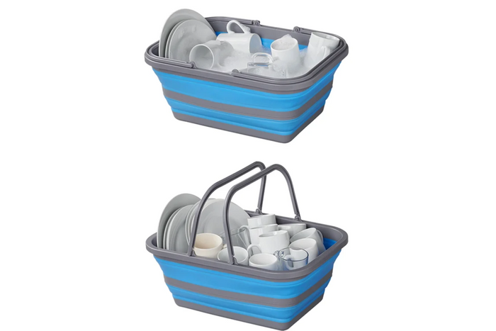 Faltbare Reiseschüssel ProPlus 370303V01 Silikonschüssel 16L