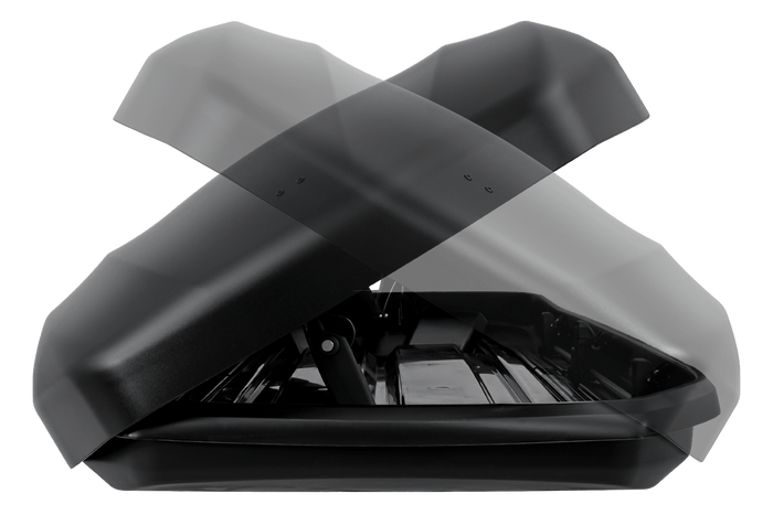 Inter Pack Skugga L 660 Dachbox, schwarz matt