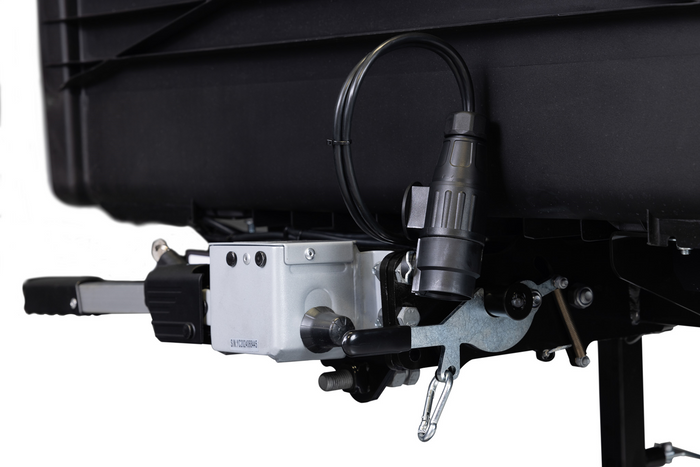 Towbox Camper Alpha schwarze LED (lang) - Heckträgerbox