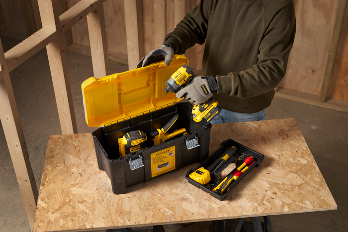 STANLEY ESSENTIAL Werkzeugkasten 485x251x248mm 16,8l