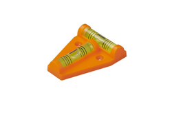 ProPlus 341215 Kreuzwasserwaage mit Magnet, T-förmige Wasserwaage, 58 x 43,6 mm