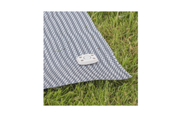 Set mit zehn ProPlus Heringen für Zeltunterlagen 361736V01, Metallheringe für Campingmatten, 10 cm