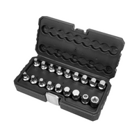 YATO YT-05991 Ölablassschraubenschlüssel-Set mit 18 Steckschlüsseln