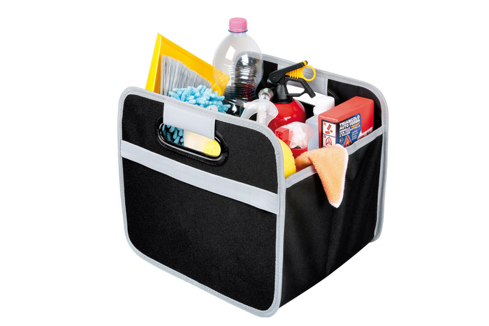 LAMPA Shop&Store M Einkaufskorb, faltbarer Aufbewahrungsbehälter, 32 x 27 cm