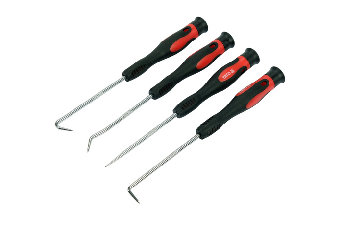 Set Haken mit Griffen 4-teilig YATO YT-0843