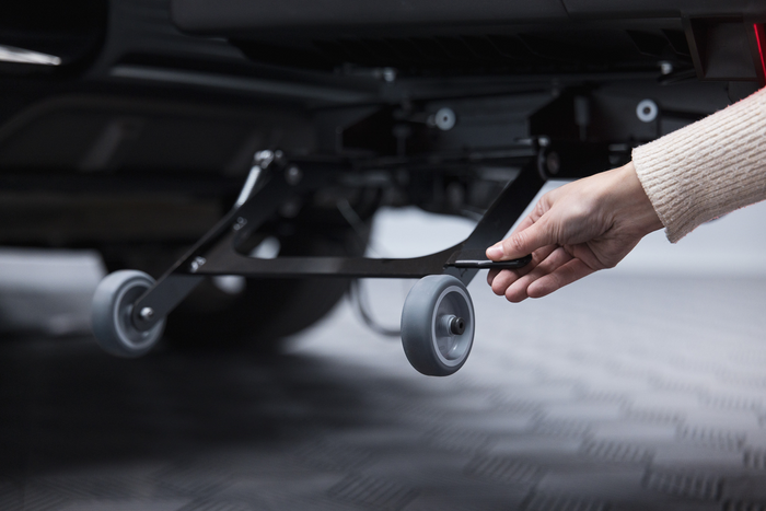 Towbox Alpha Classic Grau - Heckträgerbox