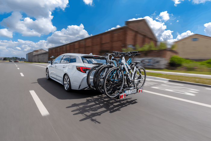 Inter Pack Quattro Fold – Anhängerkupplungs-Fahrradträger für 4 Fahrräder