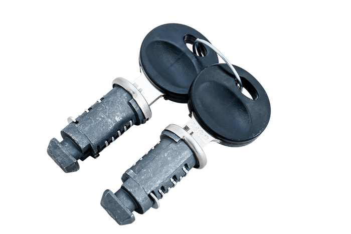 Schloss für Inter Pack Traxer/Zenith-Boxen + 2 Schlüssel