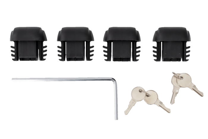Eco Alubase 150 - universeller Aluminium-Dachträger für Reling