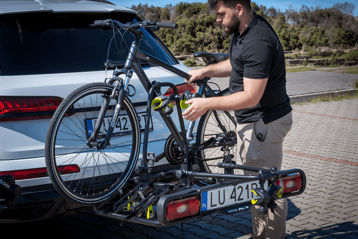 Inter Pack Quattro 13-poliger Fahrradträger für Anhängerkupplung
