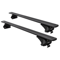 Inter Pack Virgo IR 120 (G2) Dachträger mit integrierten Schienen (schwarz)