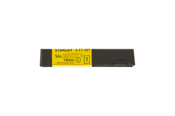 STANLEY Abbrechklingen 18 mm Ersatzmesserklingen 50 Stück