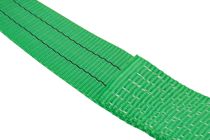 Abschleppseil mit Haken HILLS Abschleppgurt 5 m/60 mm/6 t grün