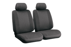 LAMPA Glamur Anthrazit Autositzbezüge, Set für die Vordersitze