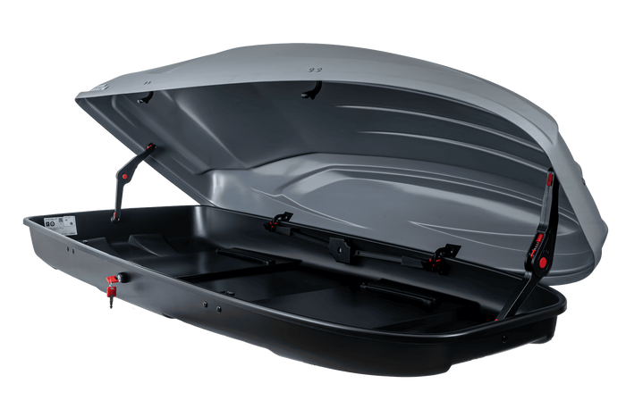 Inter Pack Stella 480 silberne Kevlar-Dachbox (Flexi Fit G2)