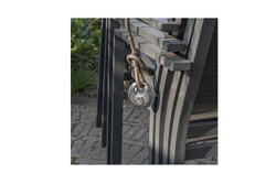 Set aus zwei ProPlus 341319S runden Vorhängeschlössern, Scheibenschlössern, 70 mm