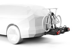Thule VeloSpace 3 - Anhängerkupplungs-Fahrradträger für 3 Fahrräder (9033100)