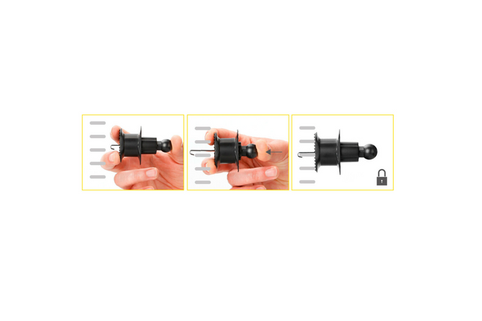 Graviton LAMP Handyhalterung für die Lüftungsöffnung