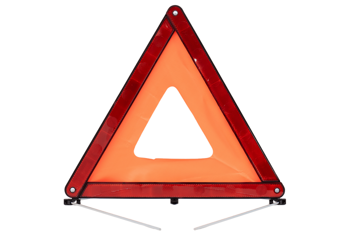 HERMON faltbares Warndreieck 430×430×430 mm
