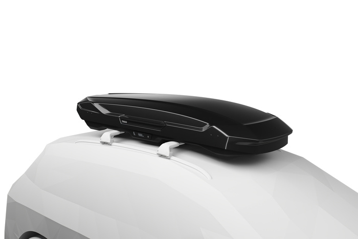 Thule Motion 3 XL Flache Dachbox, Schwarz Metallic (639400)