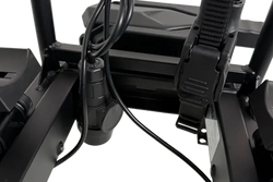 Platforma rowerowa na hak WG-TPAF3 na 3 rowery składana światła LED (czarna)