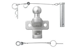 ProPlus 341216V01 Kugelkopf-Anhängerkupplung mit Doppelfunktion, 50 mm, 3500 kg