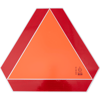 HERMON-Reflexionstafel, Warndreieck für langsam fahrende Fahrzeuge, 360 x 415 mm