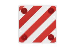 ProPlus 361228 Rückfahrwarnschild mit Reflektoren 50x50cm