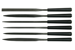 Set mit sechs STANLEY 0-22-500 Nadelfeilen, Länge 160 mm