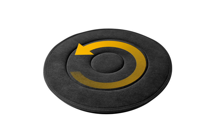 LAMPA Drehbares 360°-Kissen für Autositze, 40 cm