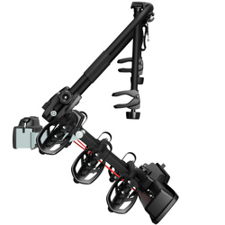 Peruzzo Parma 3 - Anhängerkupplungs-Fahrradträger für 3 Fahrräder (schwarz)