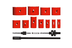 YATO YT-3381 Universal-Lochsägen-Set 19–76 mm, 15-teilig
