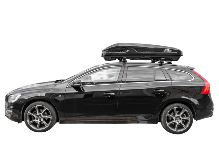 Inter Pack Monsun PRO M Dachbox, Schwarz Metallic