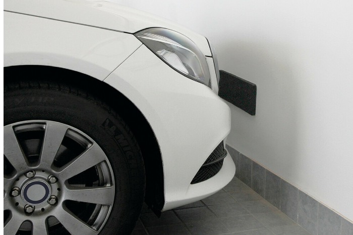 Set aus vier Schutzwandpaneelen für die LAMPA Premium Garage 40x15cm