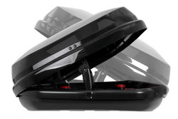 Atera Casar XL Dachbox, Schwarz Metallic