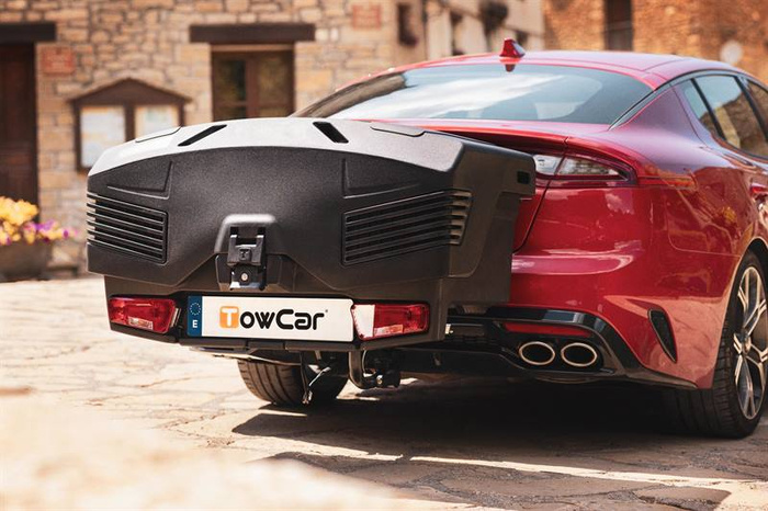 Towbox EVO urban black - Heckträgerbox