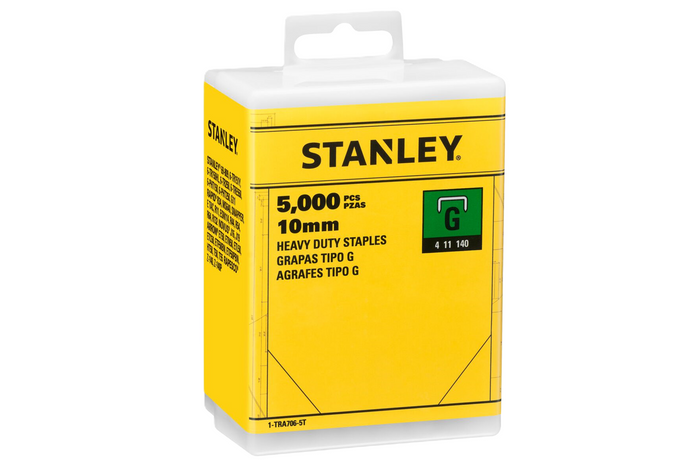 STANLEY Heftklammern 1-TRA706-5T Typ G 4/11/140 10 mm 5000 Stück