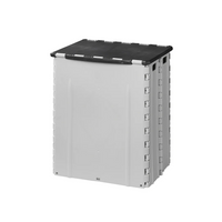 ProPlus 370408 faltbarer Camping-Abfalleimer, Fassungsvermögen 30 l