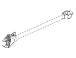 Lange Halterung 022640 Atera Strada Evo 3/Vario 3