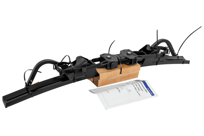3/4-Zoll-Fahrradadapter für Velox 2/3 LED-Fahrradplattform (schwarz)
