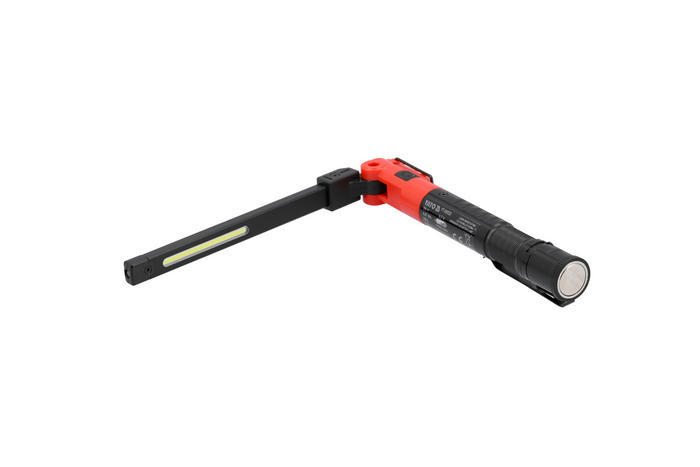 Werkstattlampe + Taschenlampe YATO YT-08525 LED schlank 350lm