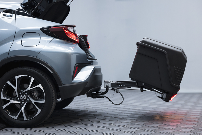 Towbox Alpha urban black - Heckträgerbox