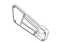 Lampenschirm für Inter Pack New Spider Fahrradplattform (rechts)