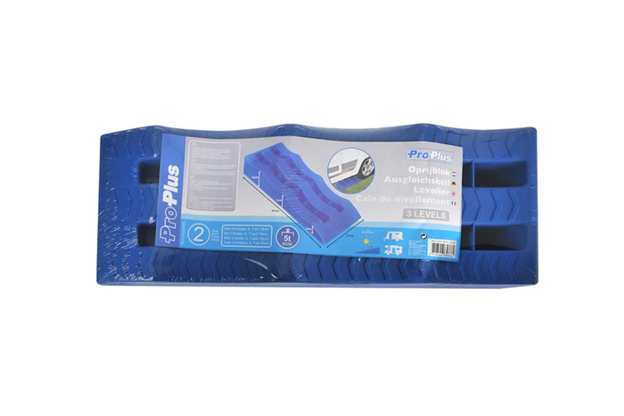 Satz aus zwei ProPlus 361560 3-stufigen 5t Nivellierrampenkeilen