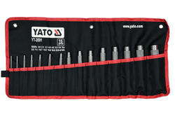 YATO YT-3591 Lederlocher 2-22mm 15 Stück.