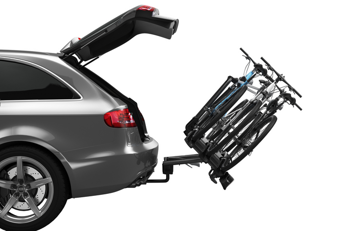 Thule VeloCompact - Anhängerkupplungs-Fahrradträger für 3 Fahrräder (926002)