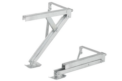 ProPlus 361510 ausziehbare Eckstütze, rechts vorne/links hinten am Anhänger, 600 kg, 460 mm