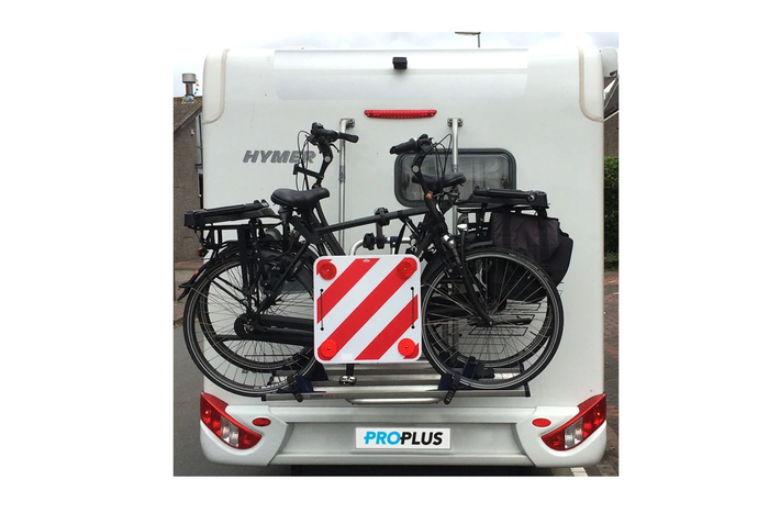 ProPlus 361228 Rückfahrwarnschild mit Reflektoren 50x50cm