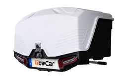Towbox Alpha Classic Grau - Heckträgerbox